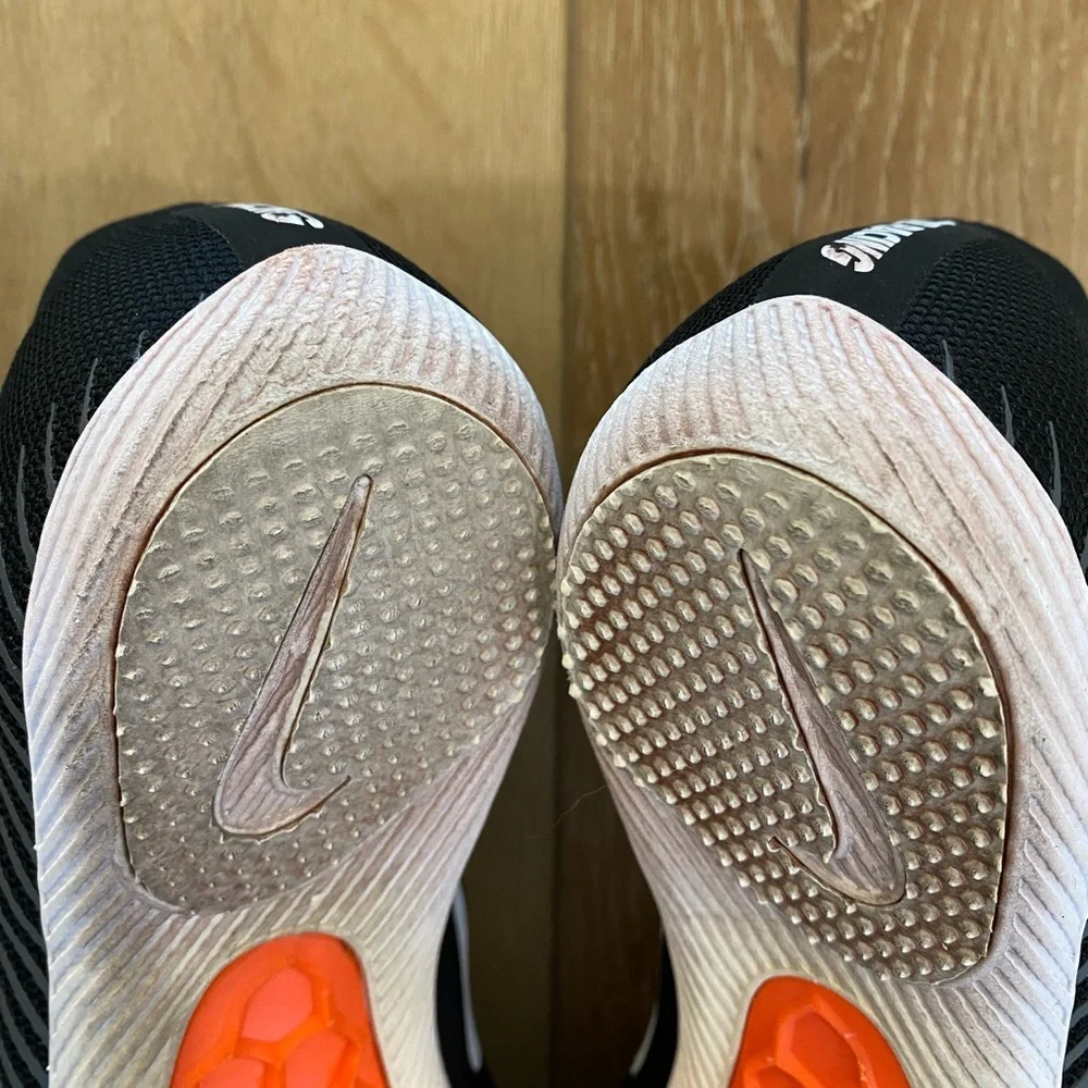 Nike Track Shoes Zoom Rival M 9 Spikes Black Hyper Crimson Running Men’s 11.5
